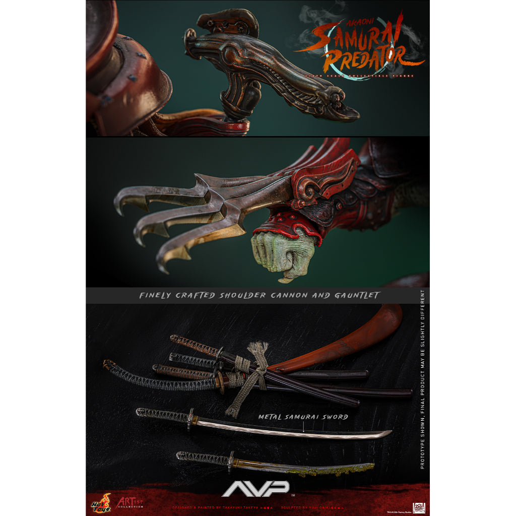 AC06 - Alien vs. Predator - 1/6th scale Akaoni Samurai Predator Collectible Figure