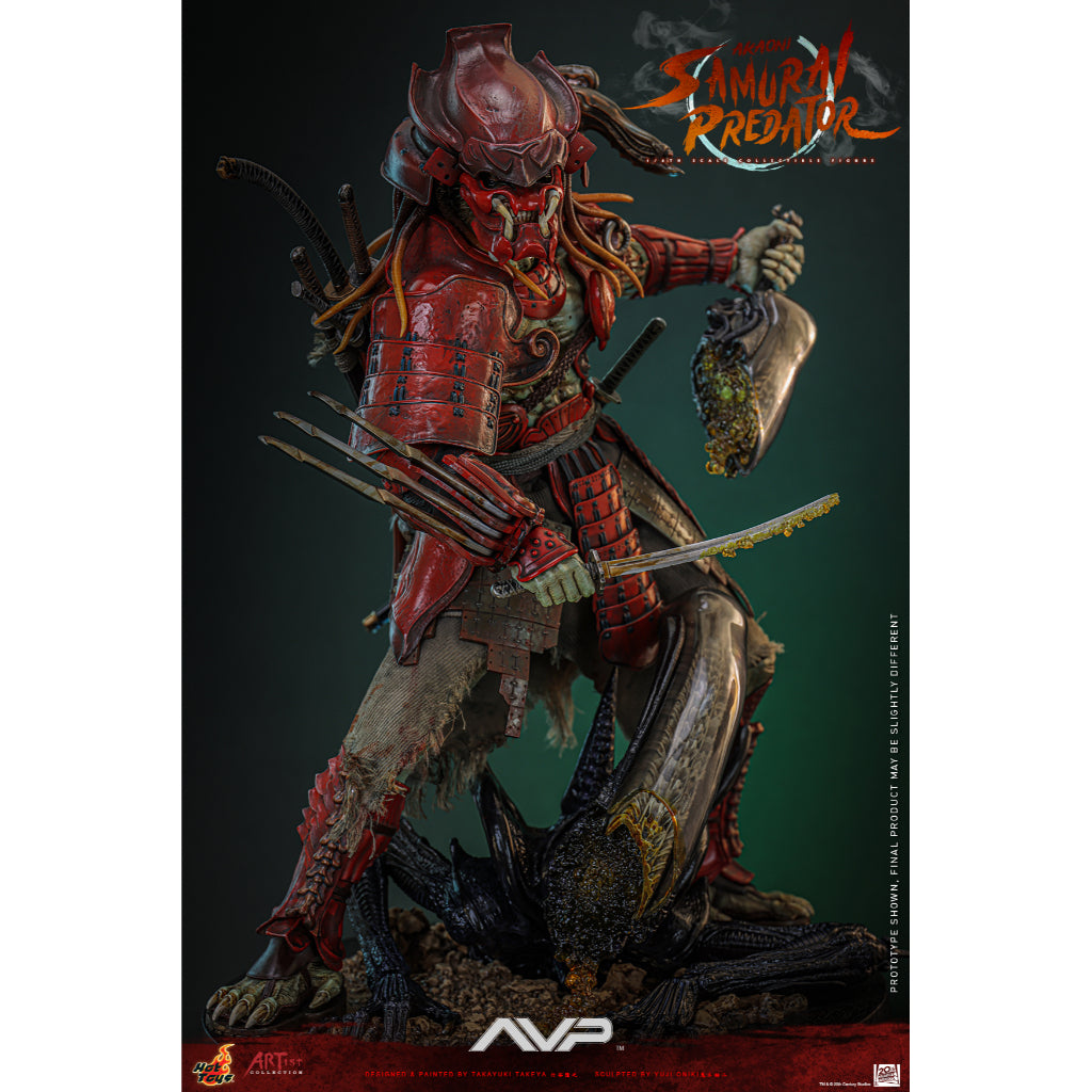 AC06 - Alien vs. Predator - 1/6th scale Akaoni Samurai Predator Collectible Figure