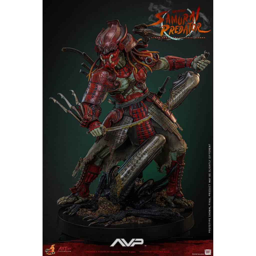 AC06 - Alien vs. Predator - 1/6th scale Akaoni Samurai Predator Collectible Figure