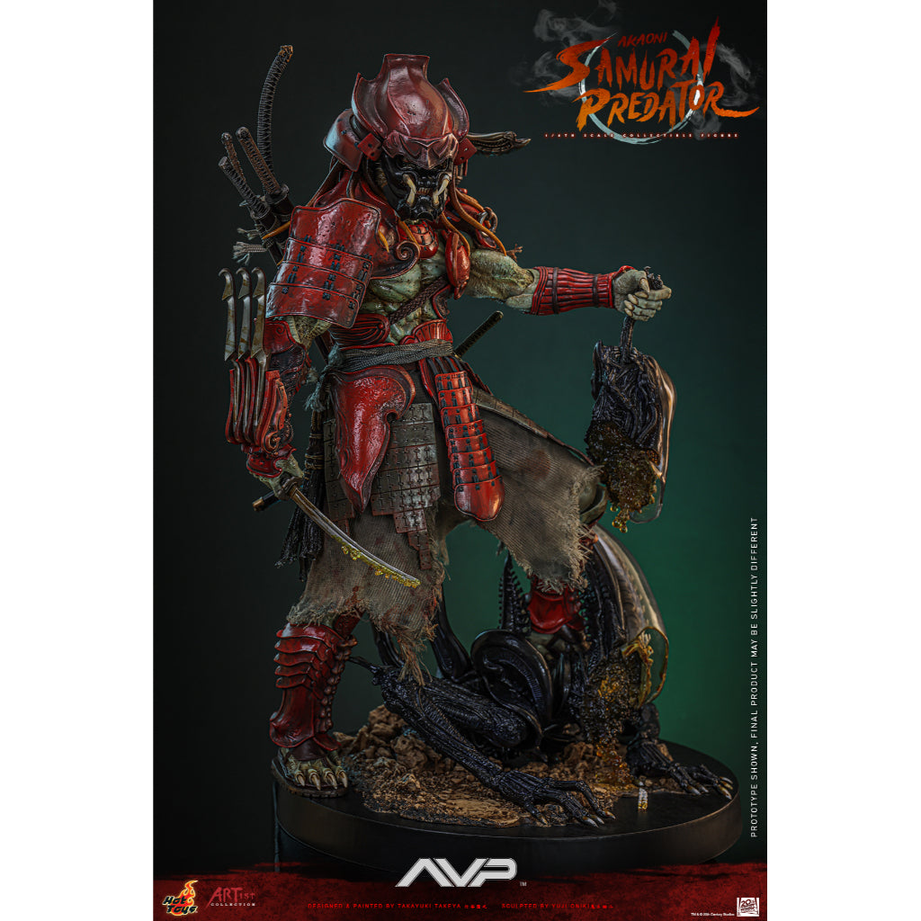 AC06 - Alien vs. Predator - 1/6th scale Akaoni Samurai Predator Collectible Figure