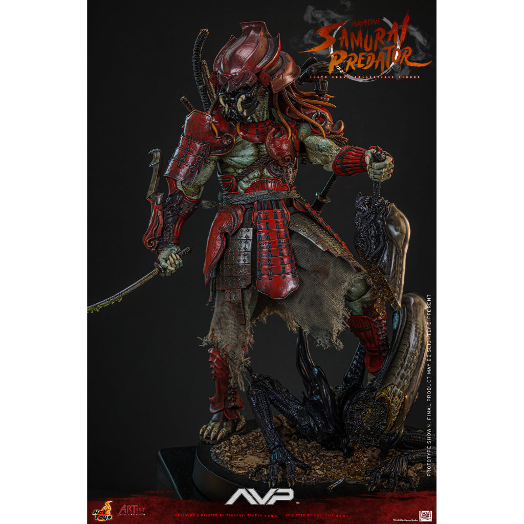 AC06 - Alien vs. Predator - 1/6th scale Akaoni Samurai Predator Collectible Figure