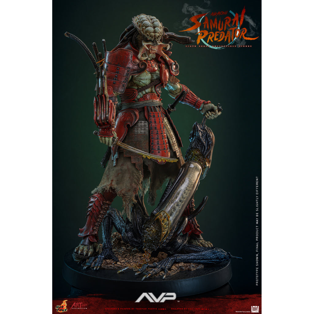 AC06 - Alien vs. Predator - 1/6th scale Akaoni Samurai Predator Collectible Figure