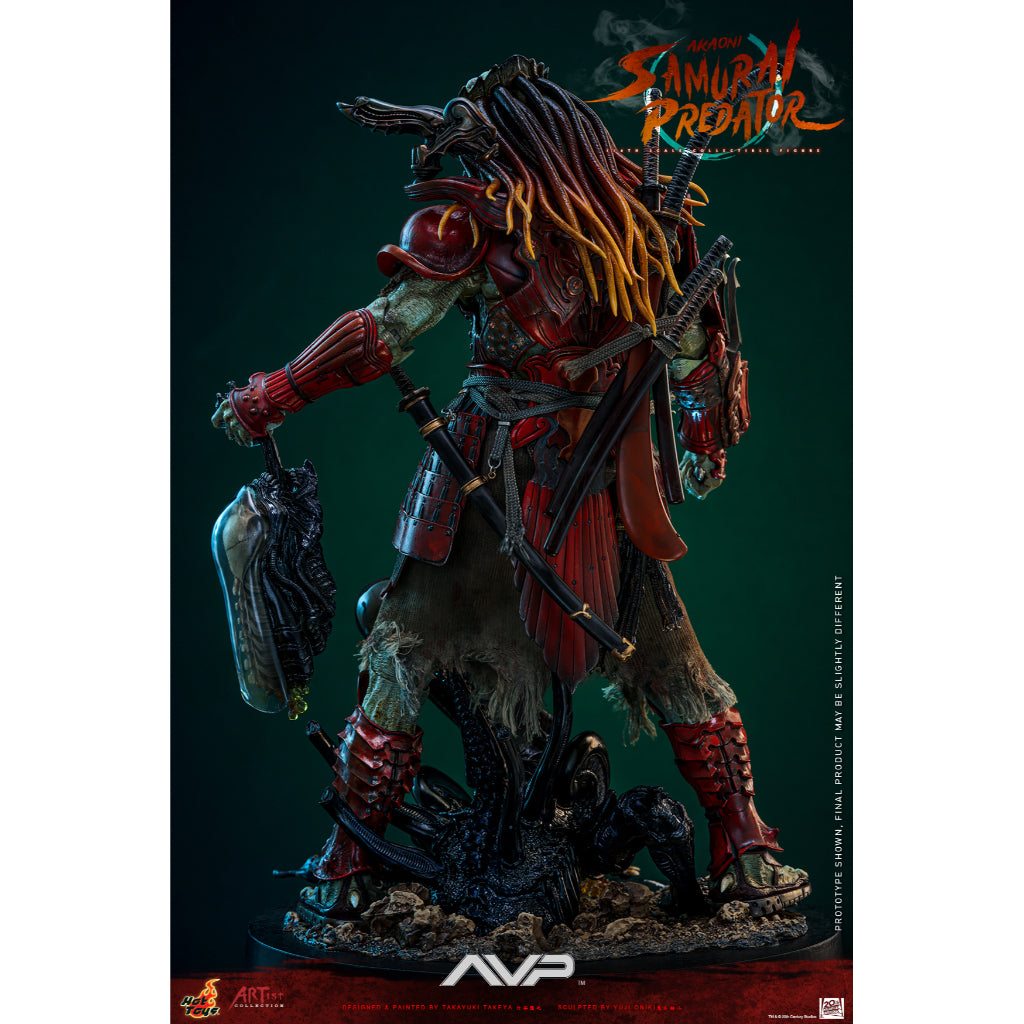 AC06 - Alien vs. Predator - 1/6th scale Akaoni Samurai Predator Collectible Figure