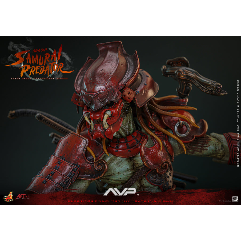 AC06 - Alien vs. Predator - 1/6th scale Akaoni Samurai Predator Collectible Figure