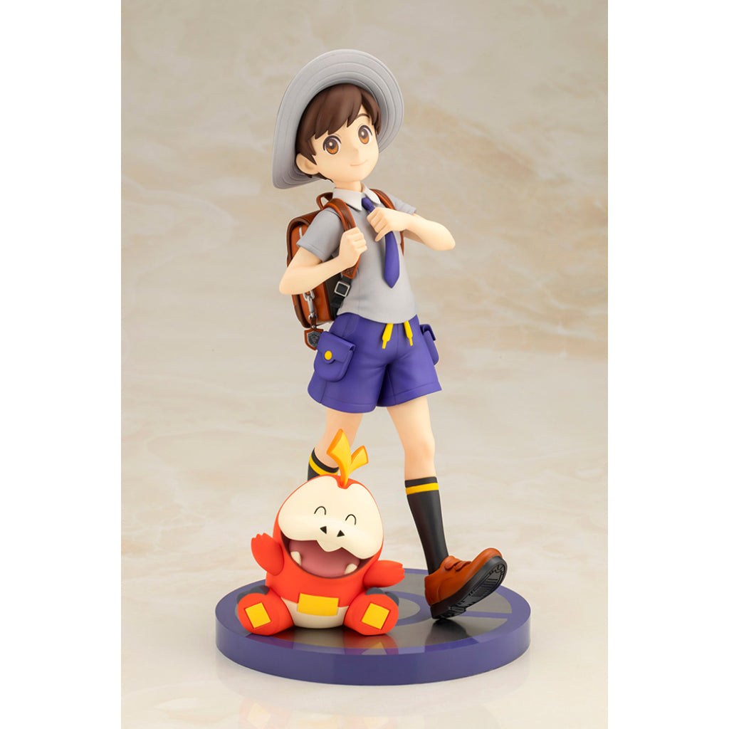 PV143 Pokemon - Florian With Fuecoco ARTFX J Statue