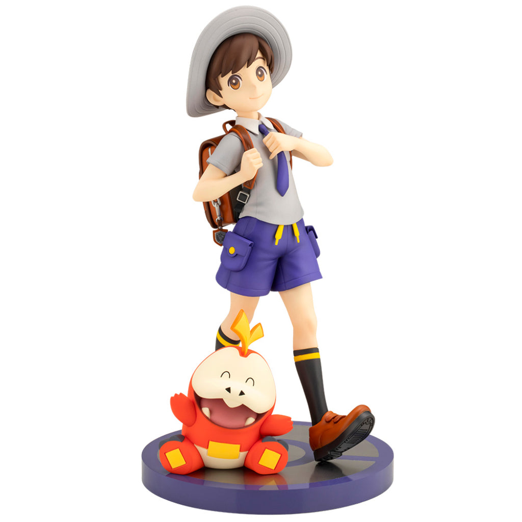 PV143 Pokemon - Florian With Fuecoco ARTFX J Statue