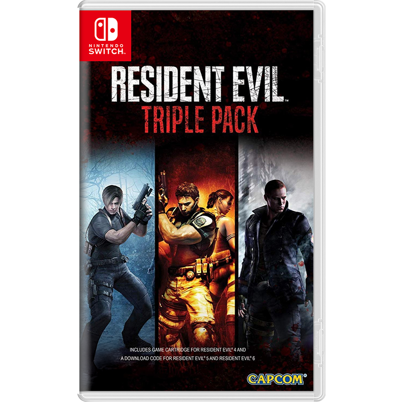NSW Resident Evil Triple Pack (Resident Evil 4, 5, 6) (NC16)