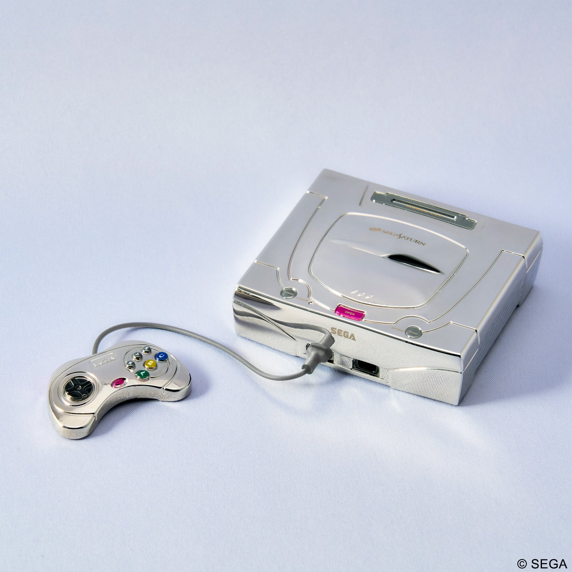 Sega Hardware Series Bright Arts Gallery - Sega Saturn (White)