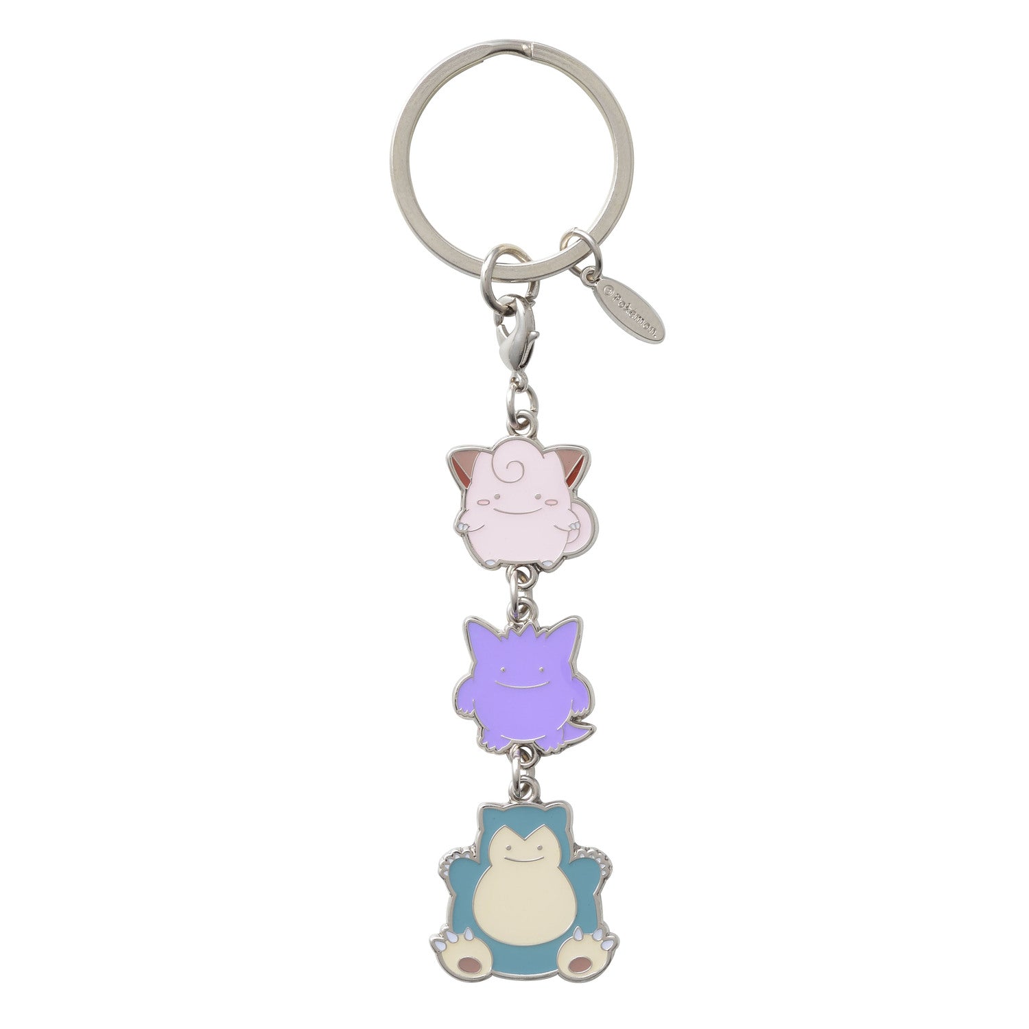 Nintendo TPC Ditto Clefairy Gengar Snorlax Keychain Pokemon