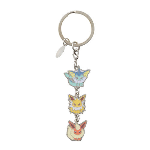Nintendo TPC Ditto Vaporeon Jolteon Flareon Keychain Pokemon