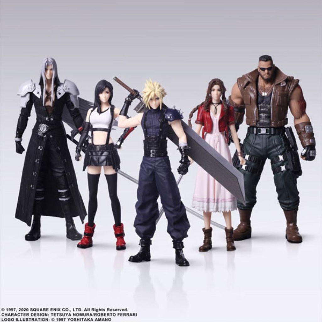 Square Enix Final Fantasy VII Remake Trading Arts