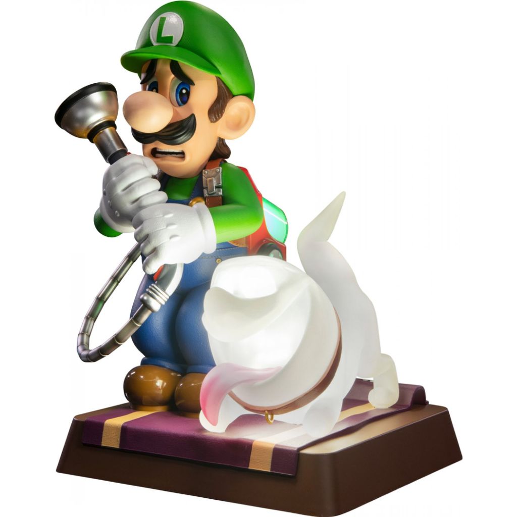 F4F Luigi & Polterpup 9" Luigi's Mansion Figure
