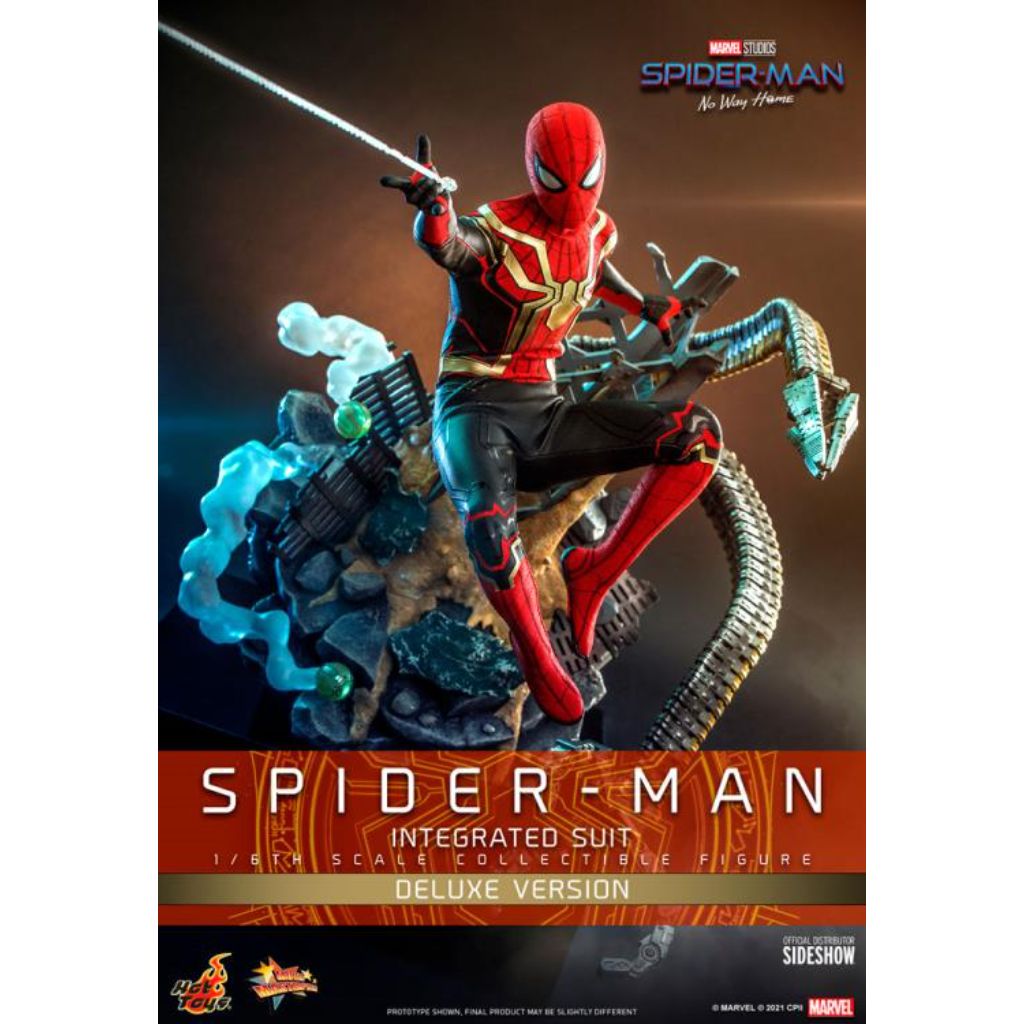 MMS624 - Spider-Man: No Way Home - 1/6th scale Spider-Man (Integrated Suit) (Deluxe Version)