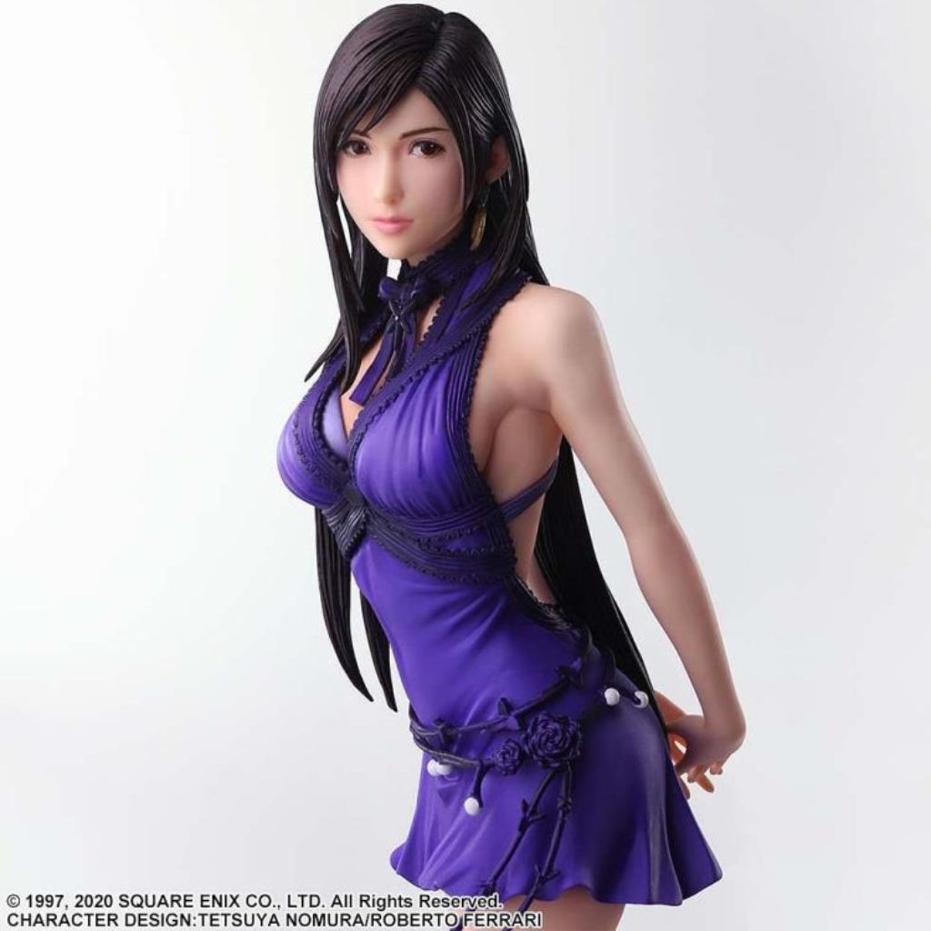 Square Enix Static Arts Final Fantasy VII Remake - Tifa Lockhart Dress Ver.
