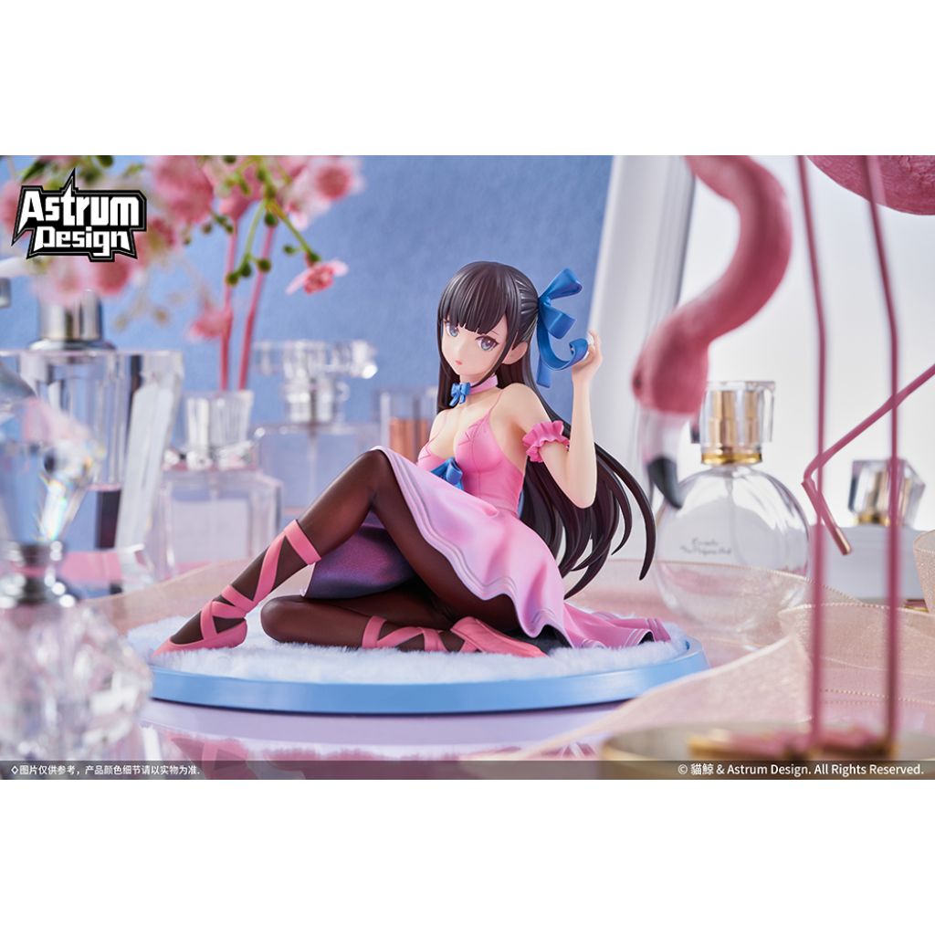 Nekojira Illustration - Flamingo Young Ballerina