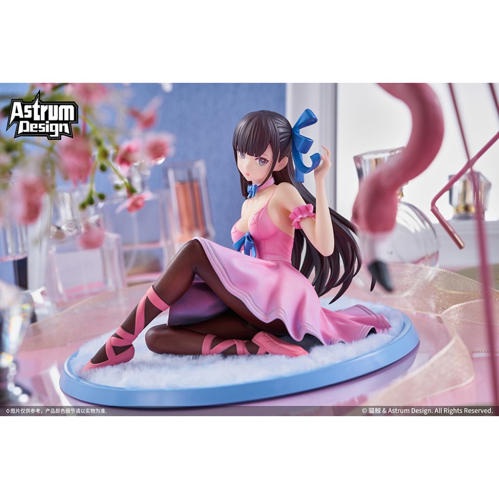 Nekojira Illustration - Flamingo Young Ballerina