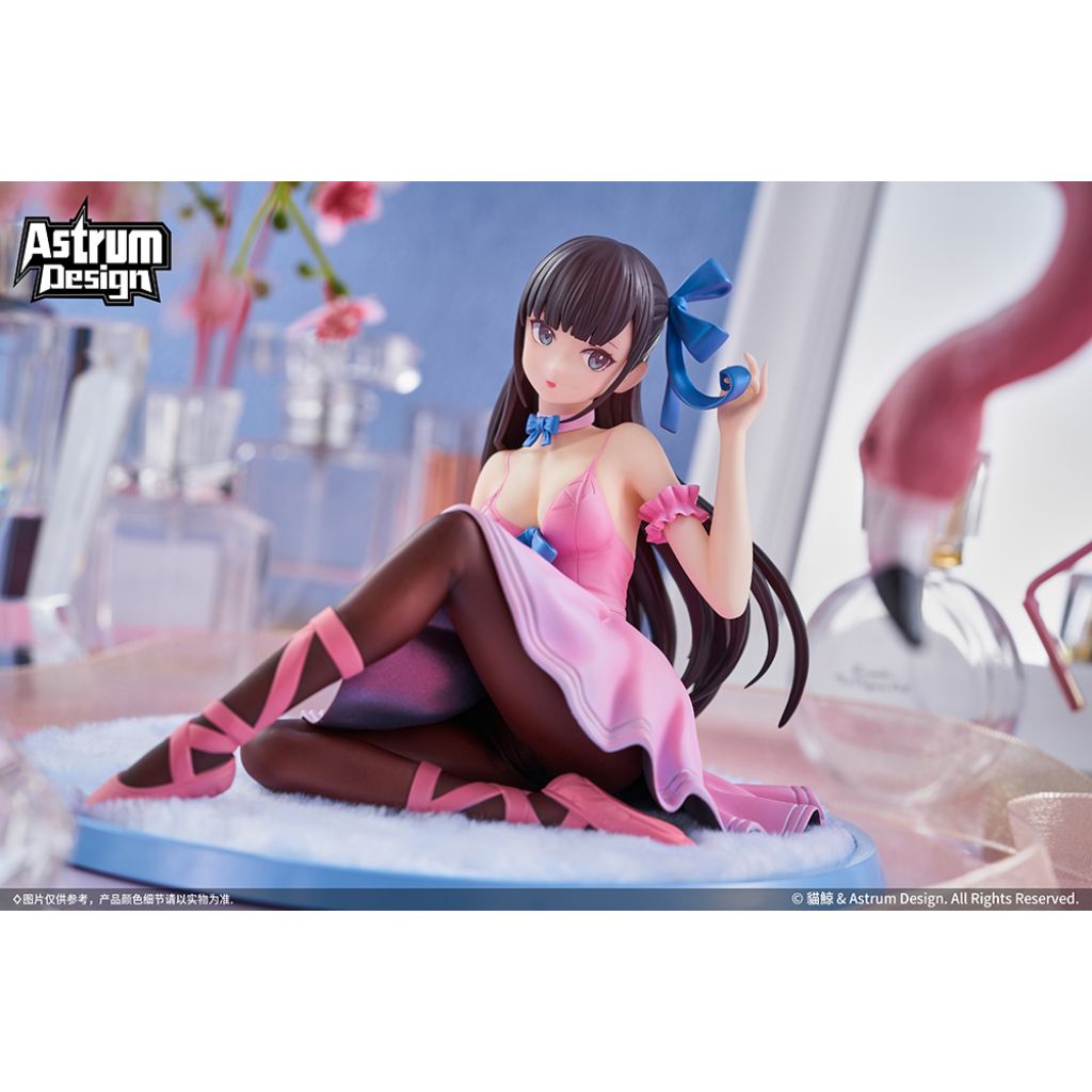 Nekojira Illustration - Flamingo Young Ballerina