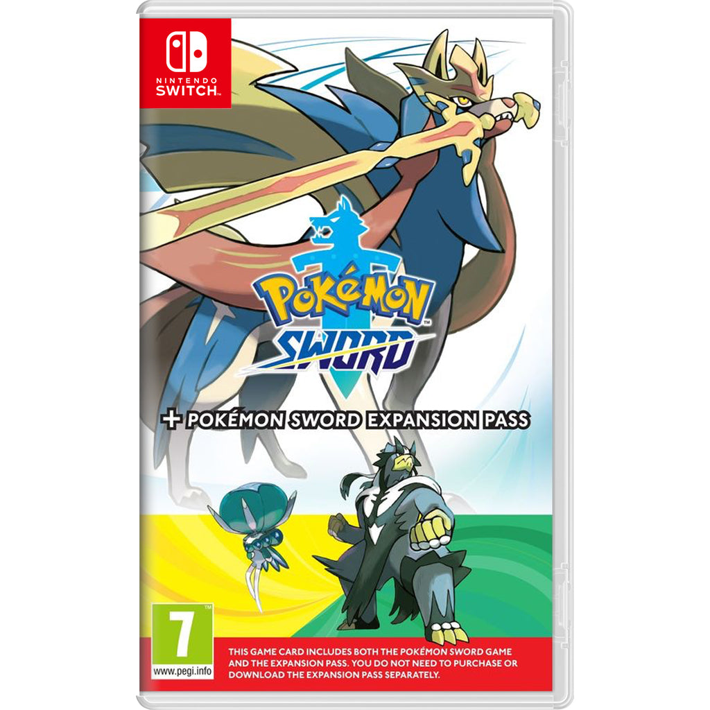 NSW Pokémon Sword + Pokémon Sword Expansion Pass