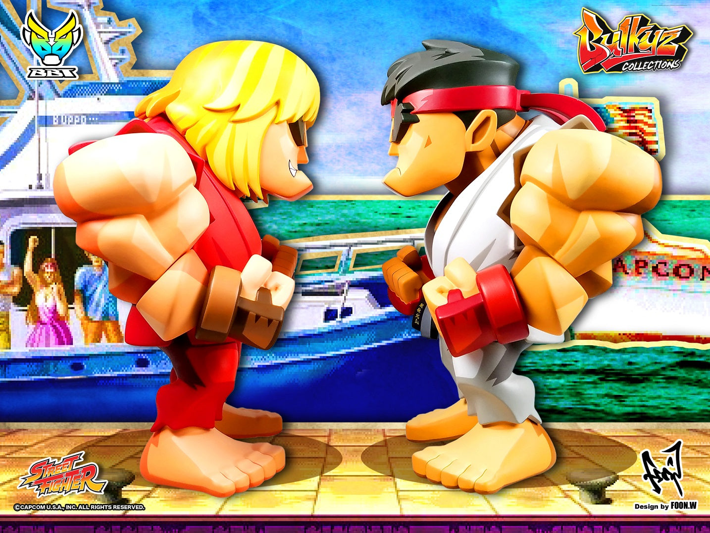 Big Boys Toys Bulkyz Ken Street Fighter Collections