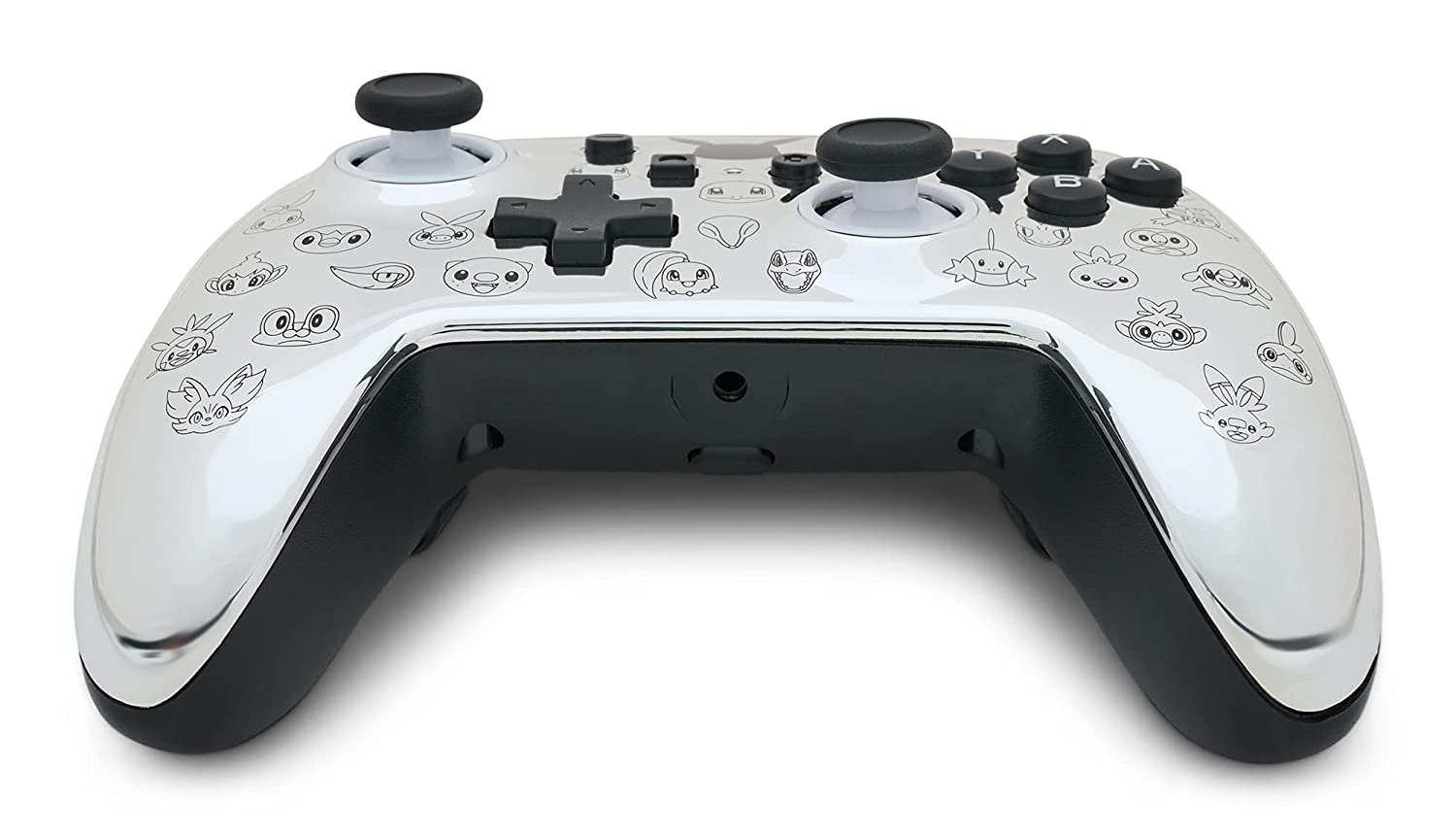 PowerA NSW Enhanced Wired Controller - Pikachu Black & Silver