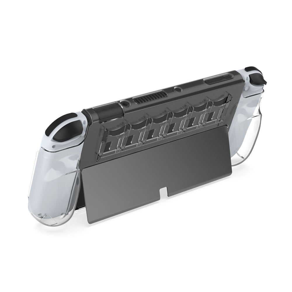 DOBE NSW OLED Transparent Protective Case w/ 6 Storage Case (TNS-1190)