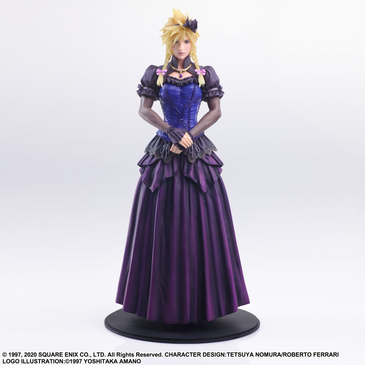 Square Enix Final Fantasy VII Remake Static Arts - Cloud Strife Dress Ver.