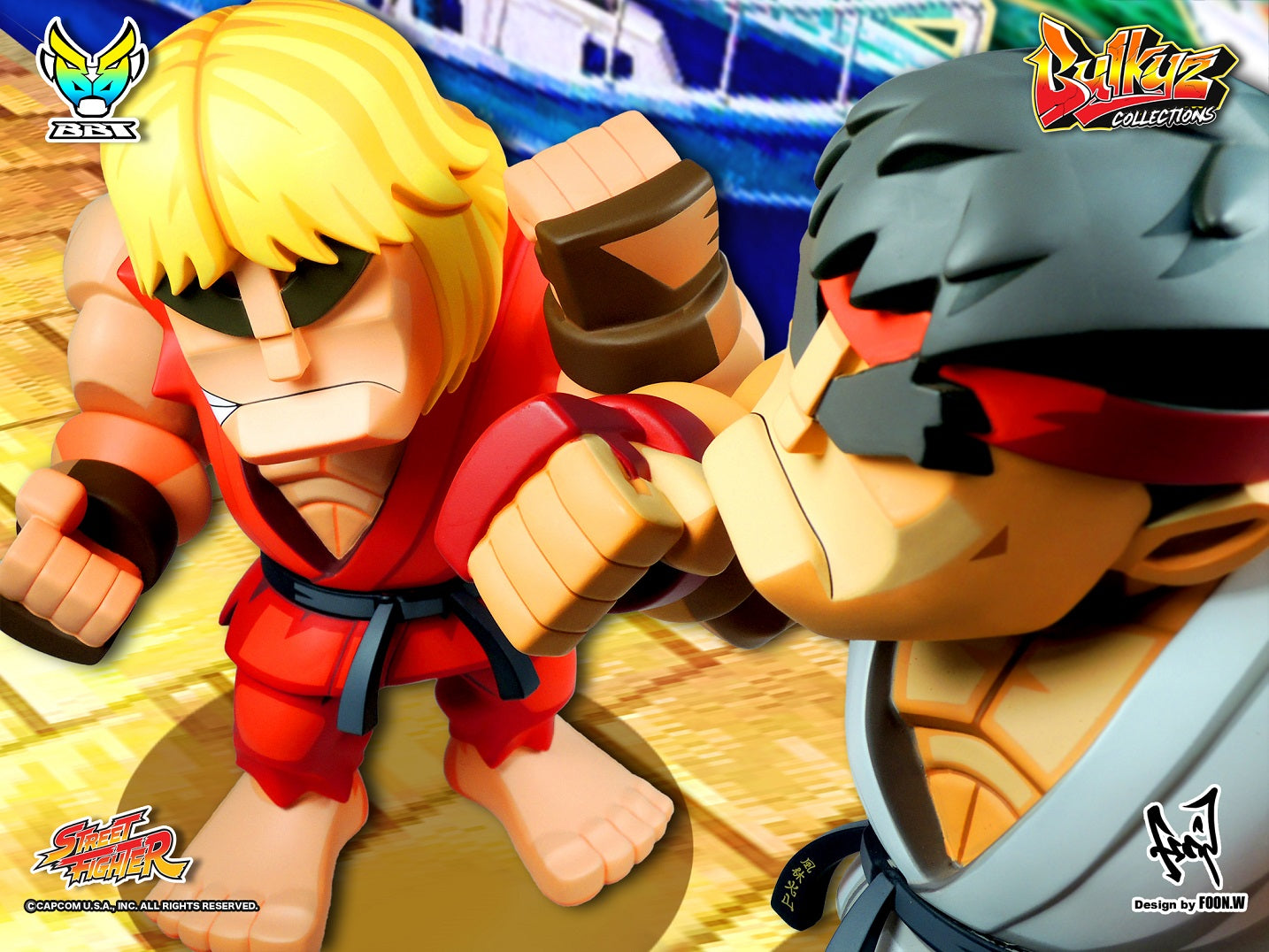 Big Boys Toys Bulkyz Ken Street Fighter Collections