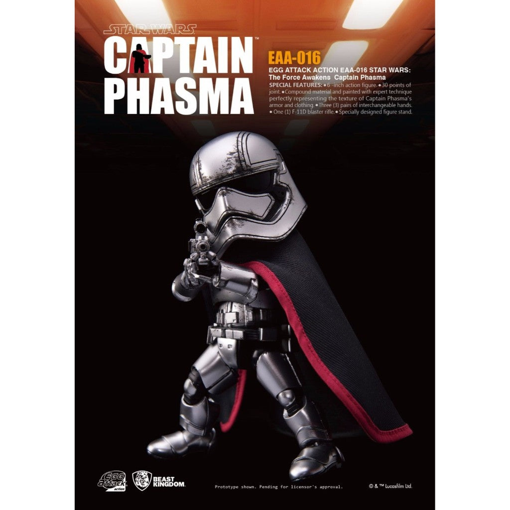 Beast Kingdom EAA-016 Captain Phasma Egg Attack Star Wars
