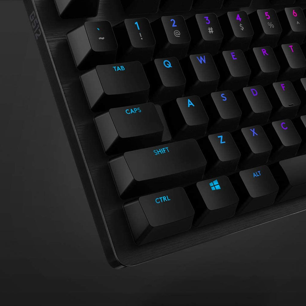 Logitech G512 Carbon RGB Mechanical Gaming Keyboard (Clicky)