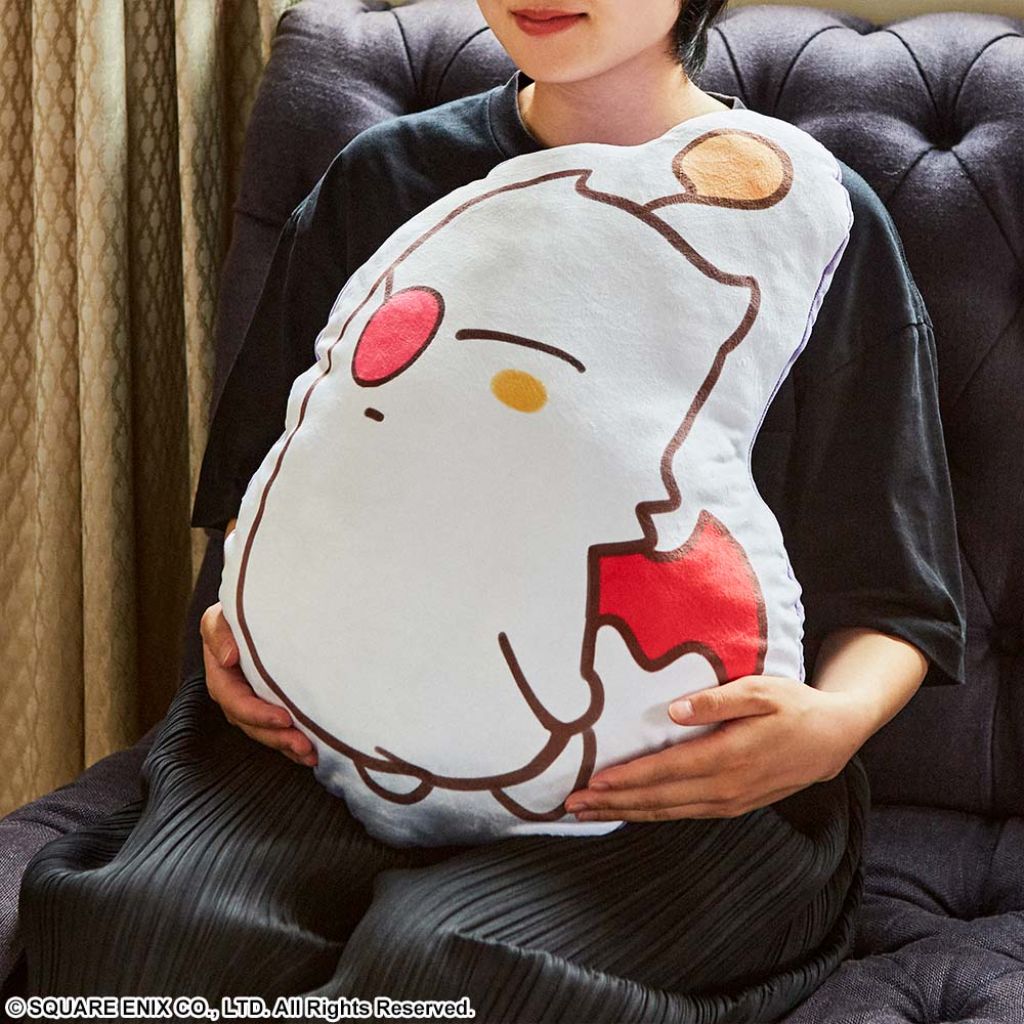 Square Enix Final Fantasy Fluffy Fluffy Die-cut Cushion - Moogle