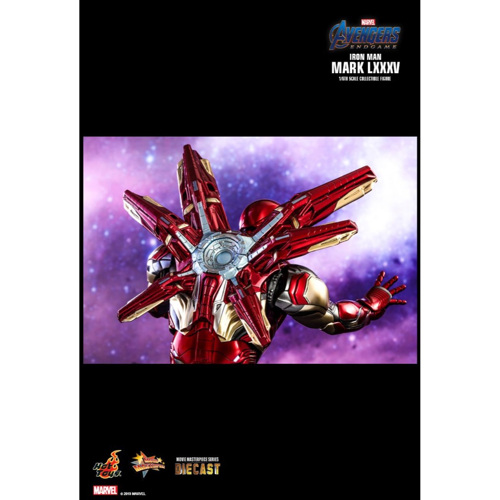 Hot Toys MMS528D30 Iron Man Mark LXXXV Avengers: Endgame