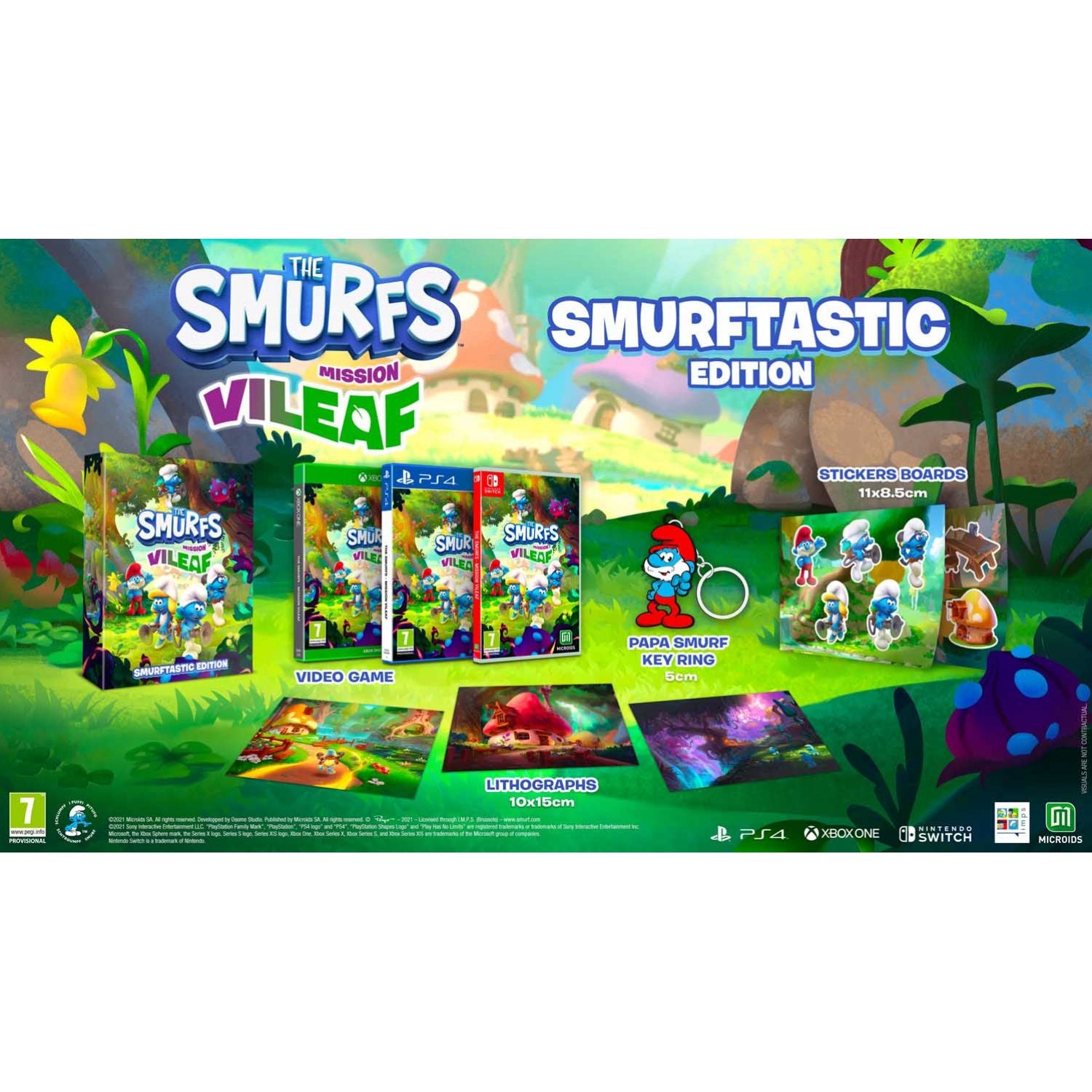 PS4 The Smurfs: Mission Vileaf