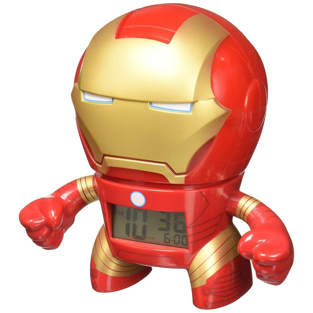 Bulb Botz 7.5" Iron Man Clock