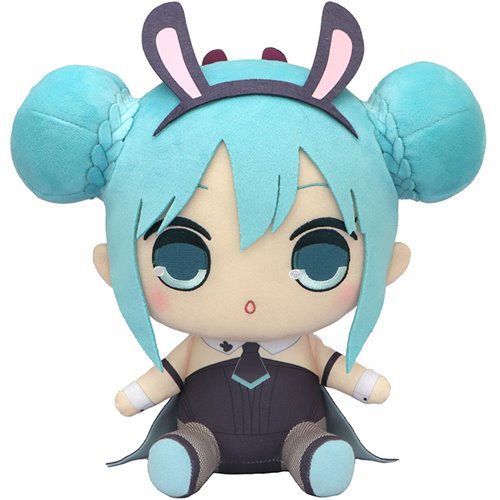 FuRyu Hatsune Miku Black Bunny Ver Kyurumaru Big Plush