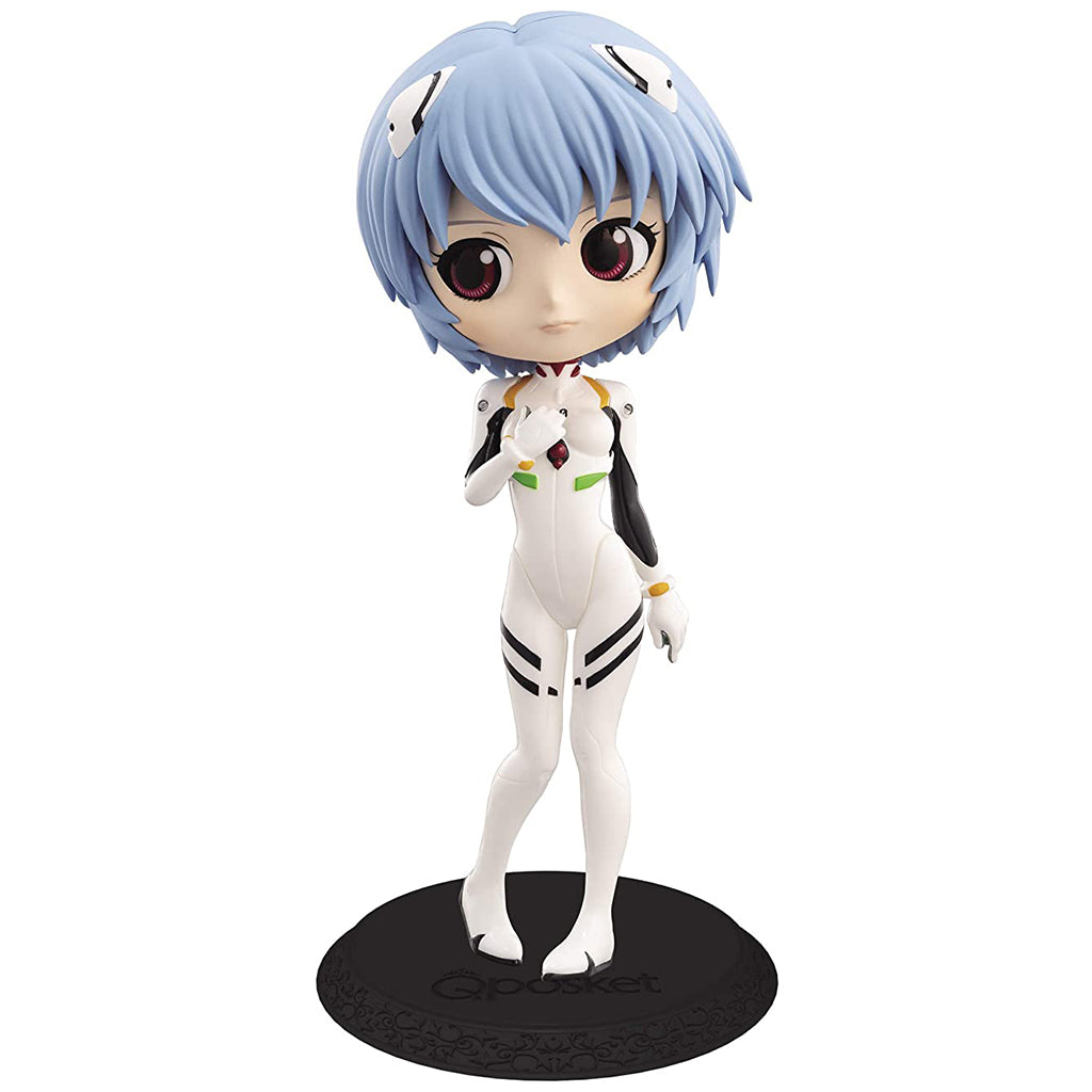 Banpresto Rei Ayanami Plugsuit Style Q Posket Evangelion Movie Ver A