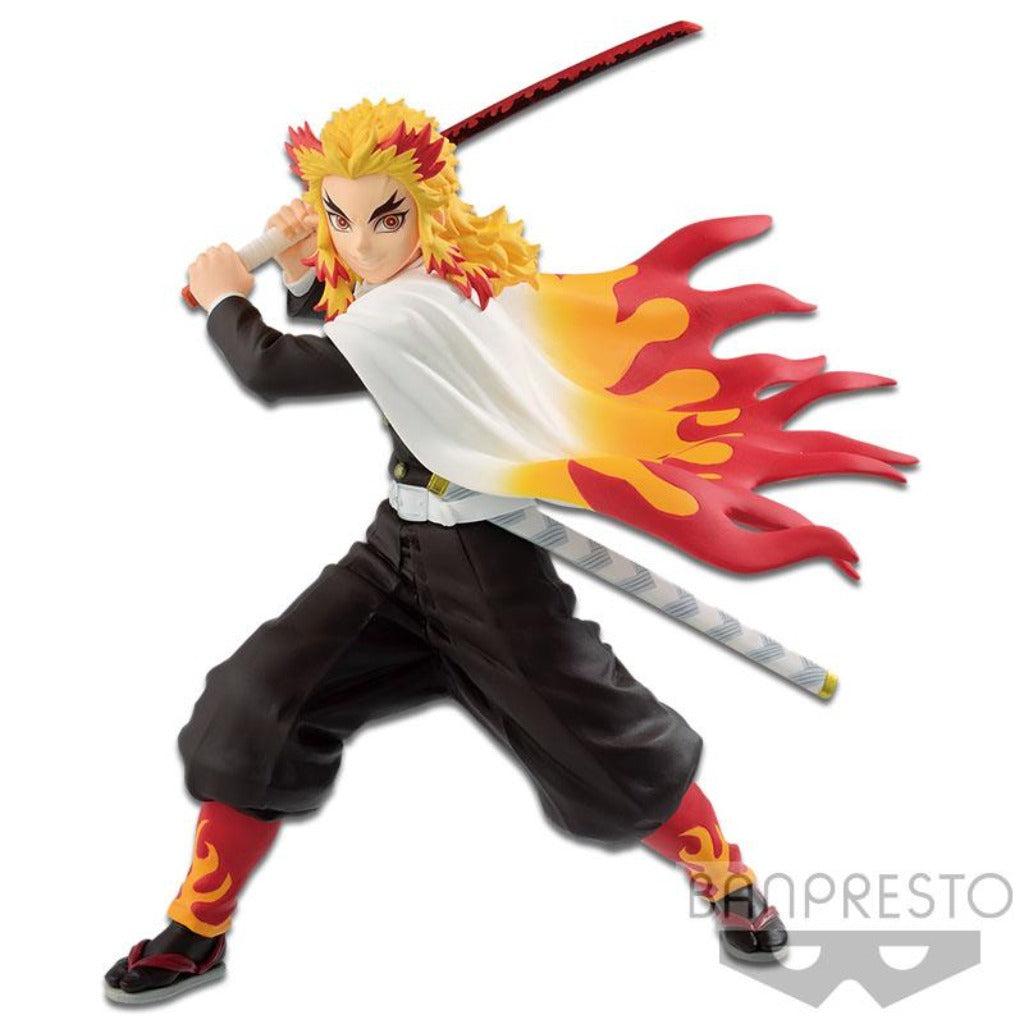 Banpresto Kyojuro Rengoku Demon Slayer Kimetsu no Yaiba Vibration Stars
