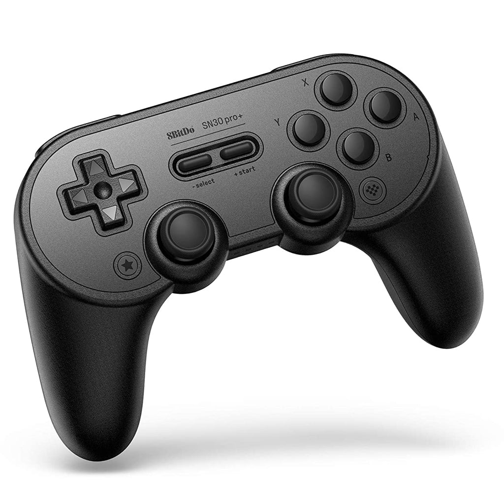 8BitDo SN30 Pro+ Bluetooth Gamepad - Black Edition