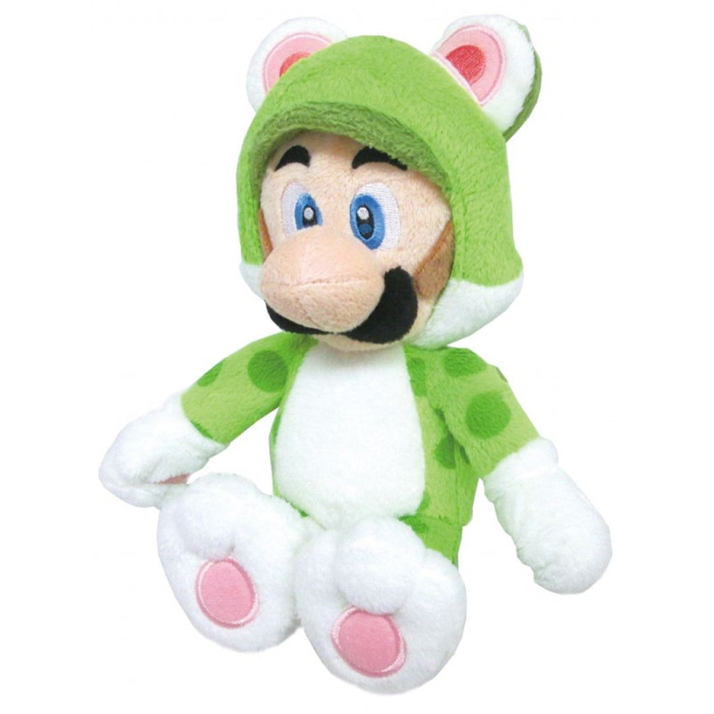 Nintendo Green Cat Luigi 8" Plush Soft Toy