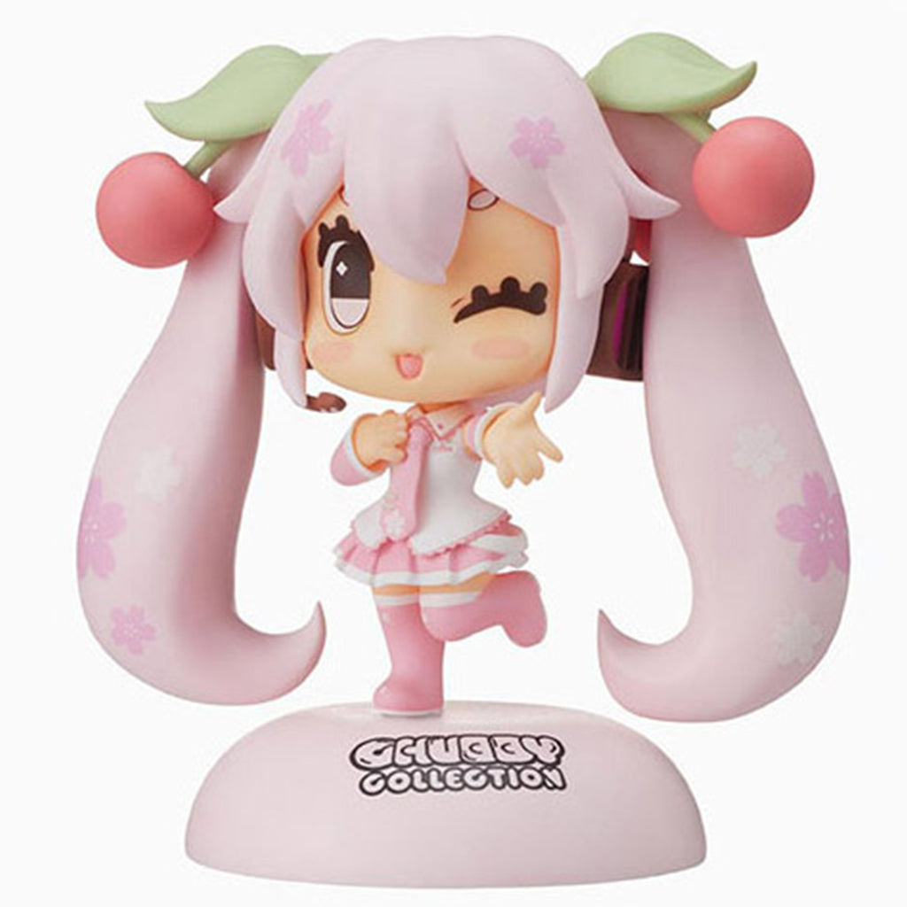 Sega MP Sakura Miku Pastel Color Ver Chubby Collection Figure