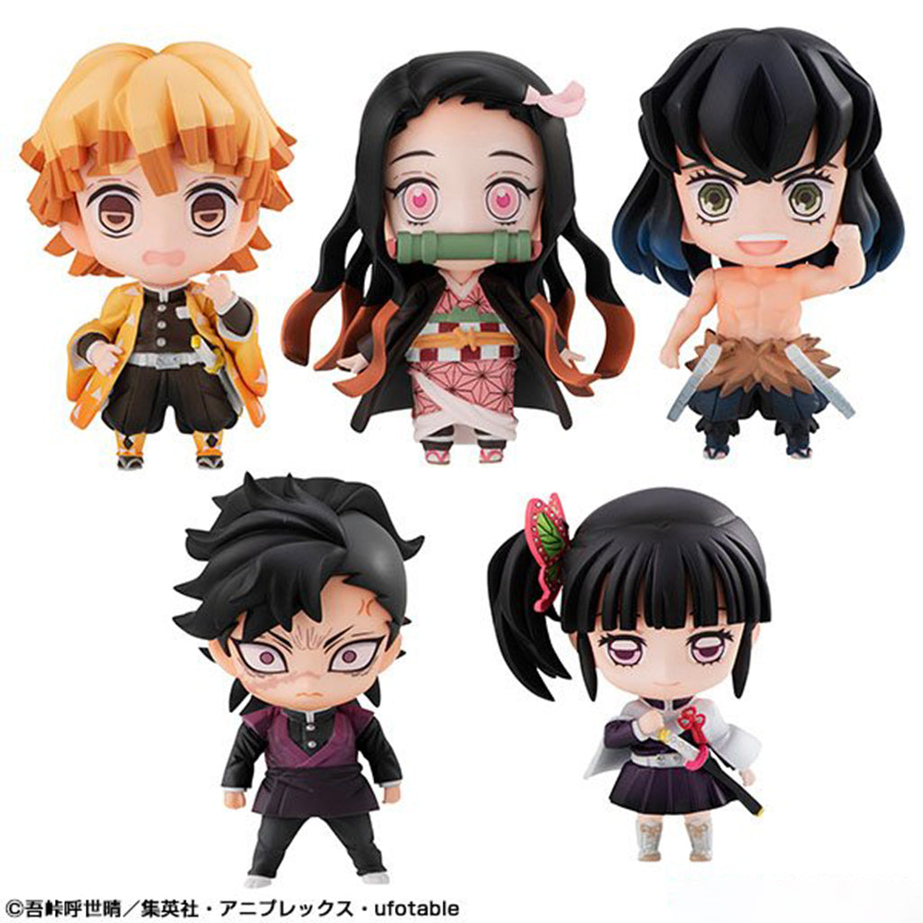 Megahouse Tanjiro & Friends Mascot Set (With Bonus) Demon Slayer