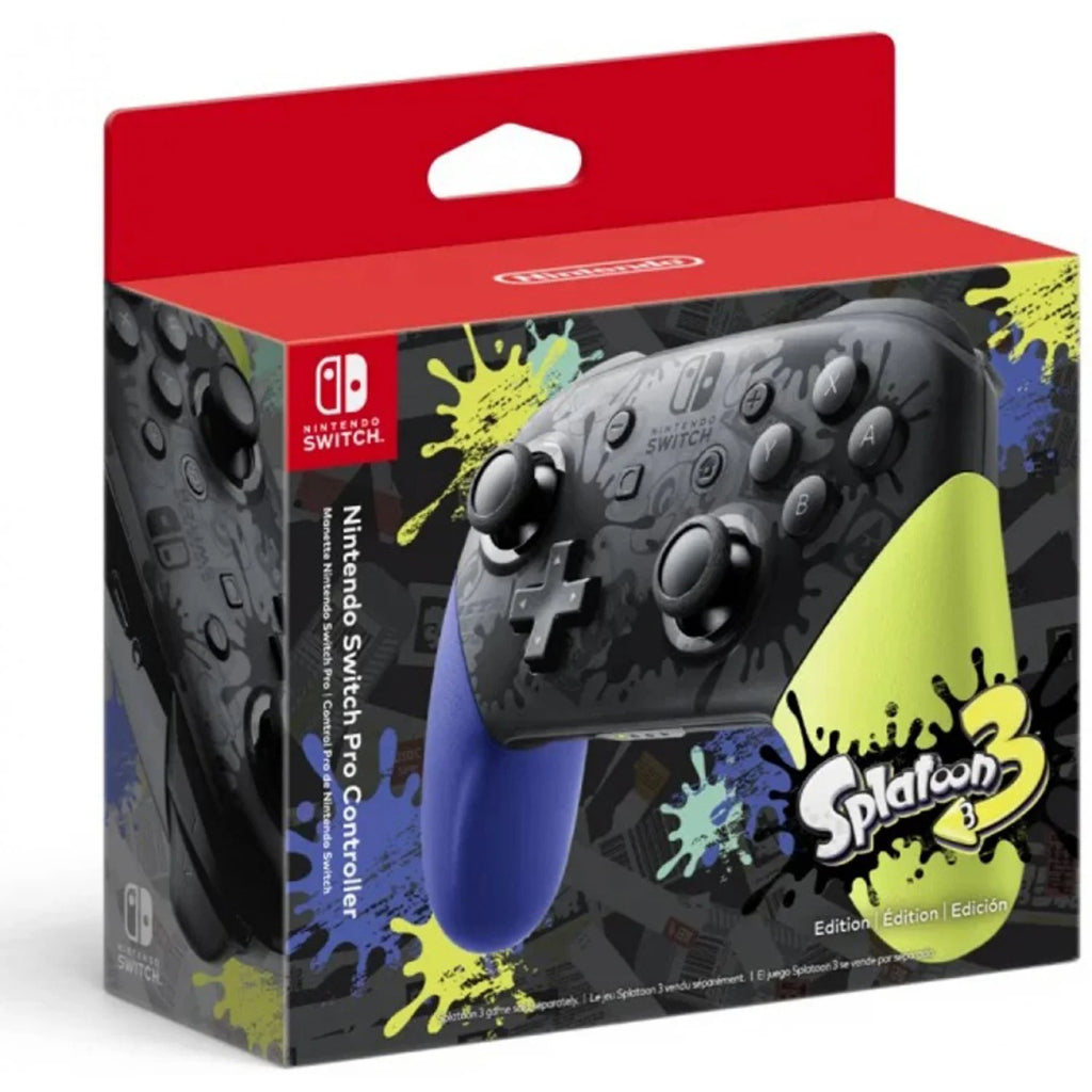 Nintendo Switch Pro Controller - Splatoon 3 Edition