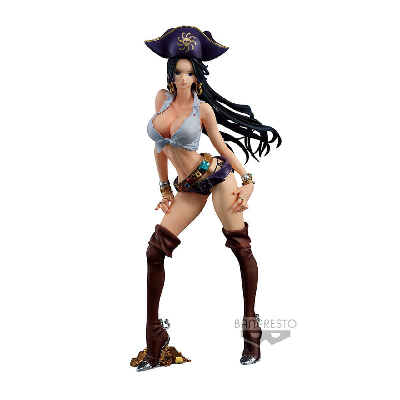 Banpresto Boa Hancock One Piece Chronicle Flag Diamond Ship Figure