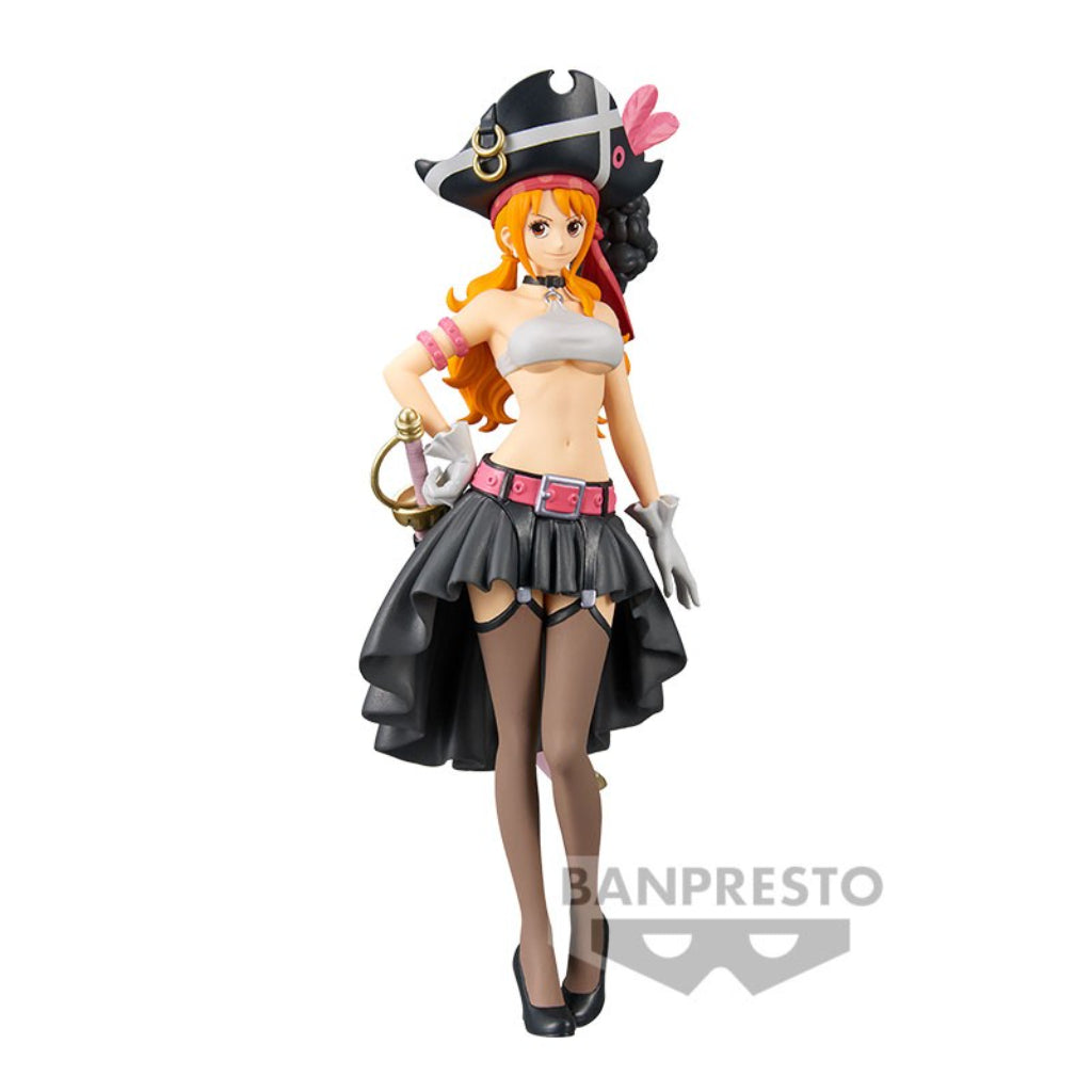 Banpresto DXF Nami The Grandline Lady Vol 3 One Piece Film Red