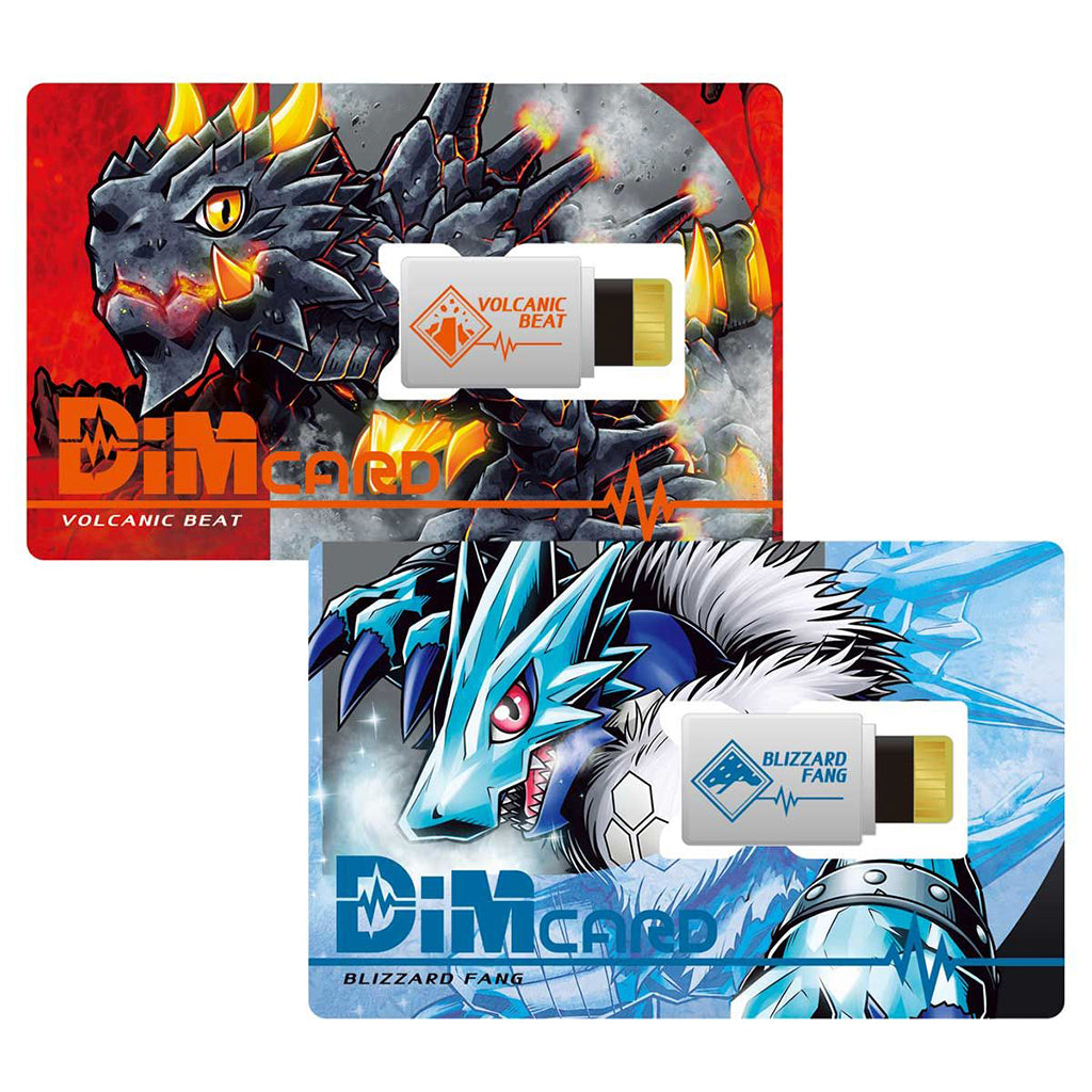 Bandai Dim Card Set Vol.1 Volcanic Beat＆ Blizzard Fang