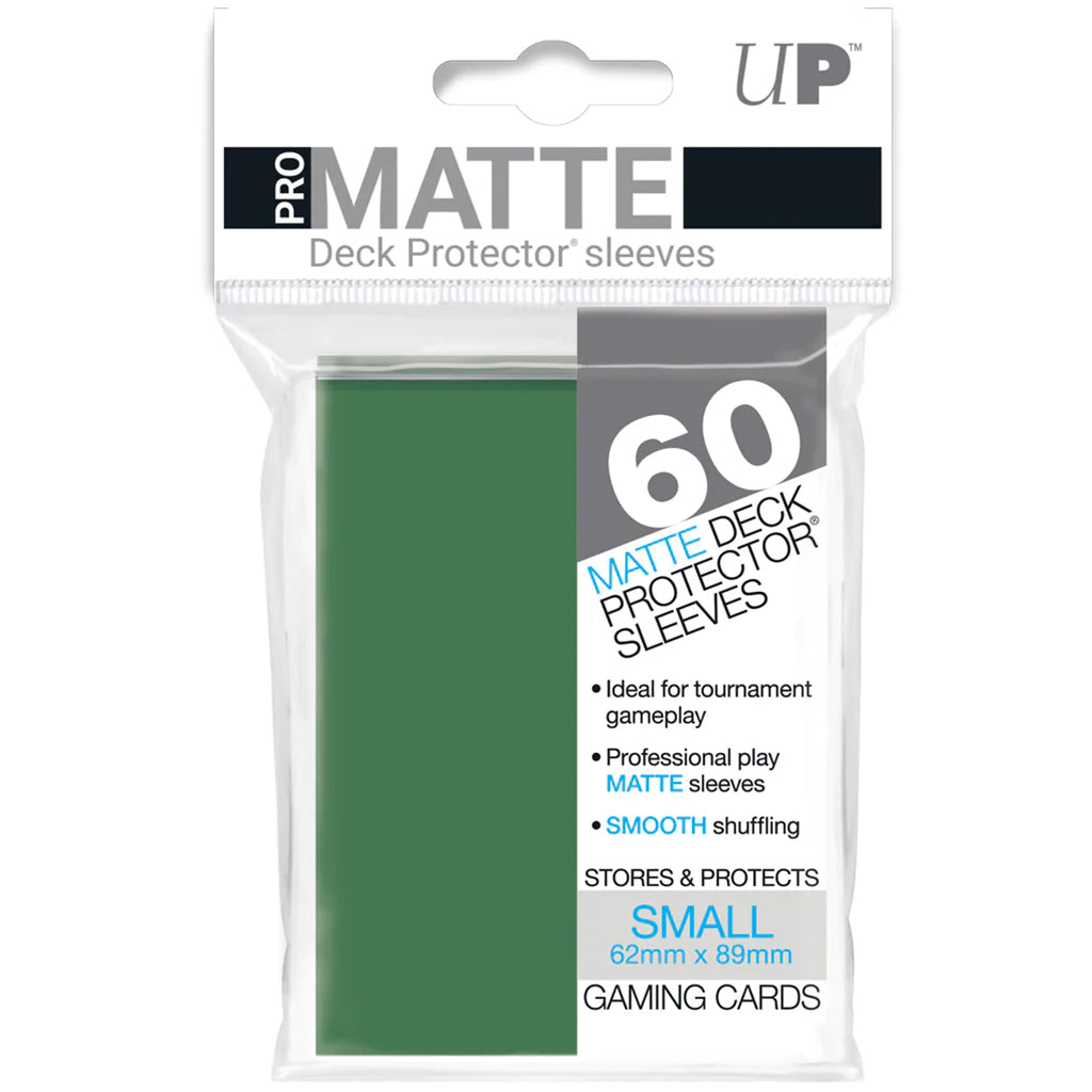 Ultra Pro Matte Green 60CT (Small Size)