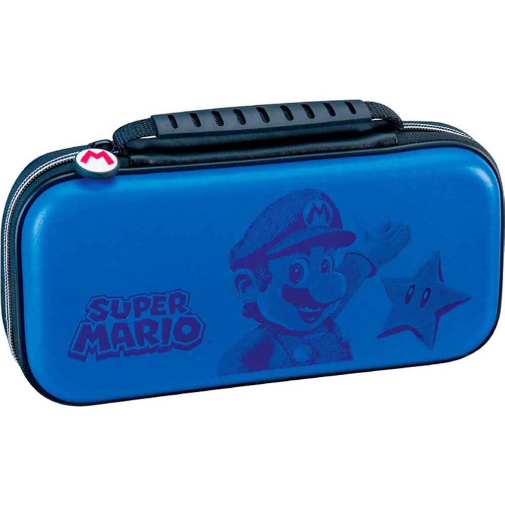 BigBen NSW Game Traveler Deluxe Travel Case Super Mario (NNS46BL)