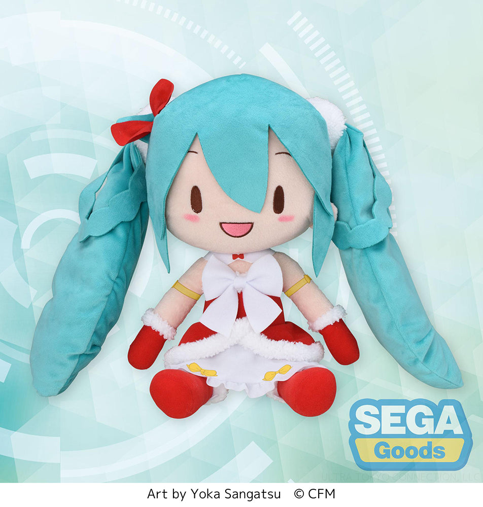 SEGA SP Hatsune Miku Christmas 2022 Fuwa Fuwa Plush