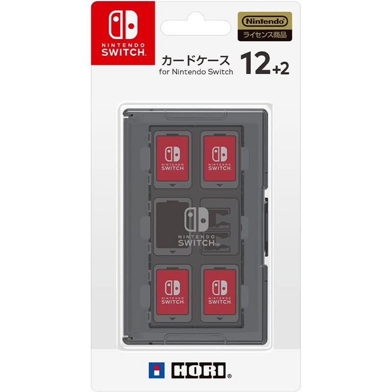 Nintendo Switch HORI Card Case 12+2 Black (NSW-021)