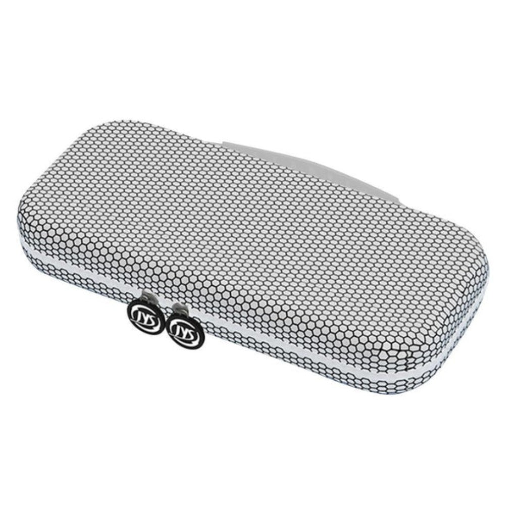 JYS Switch OLED Hard Pouch with Screen Protector (White)