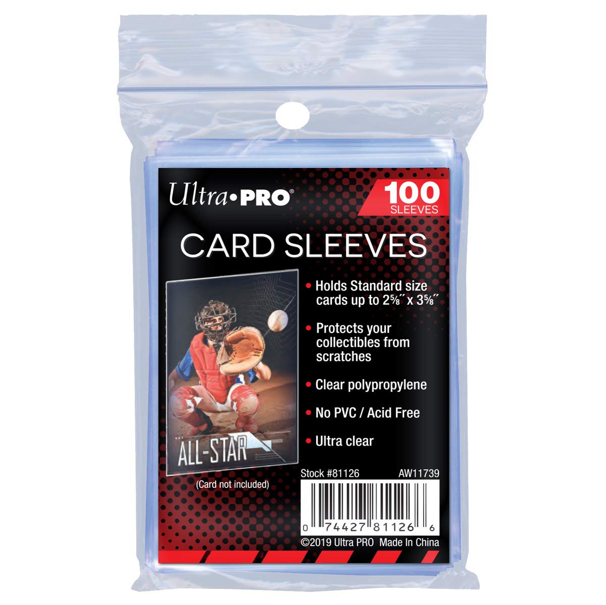 Ultra Pro Soft Sleeves 100CT (Standard Size)